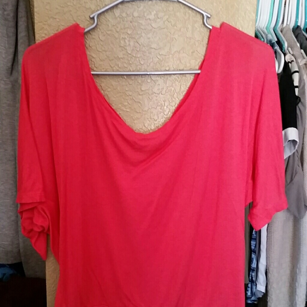Off the shoulder shrug blouse